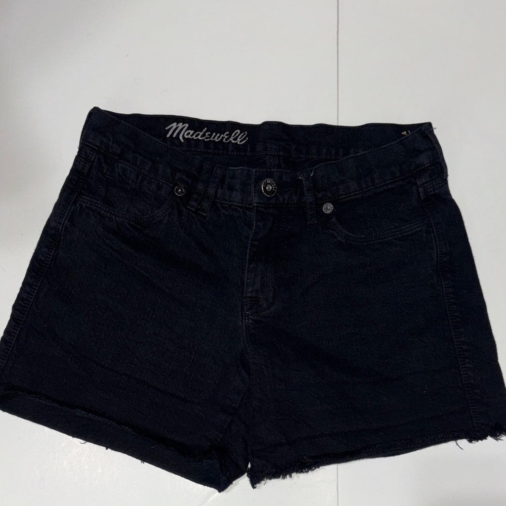 Madewell Women's Dark Denim Jean Shorts